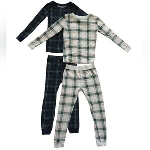 Lot of 2 Pajama Sets - Old Navy 6T & Wondershop Size 6 Plaid